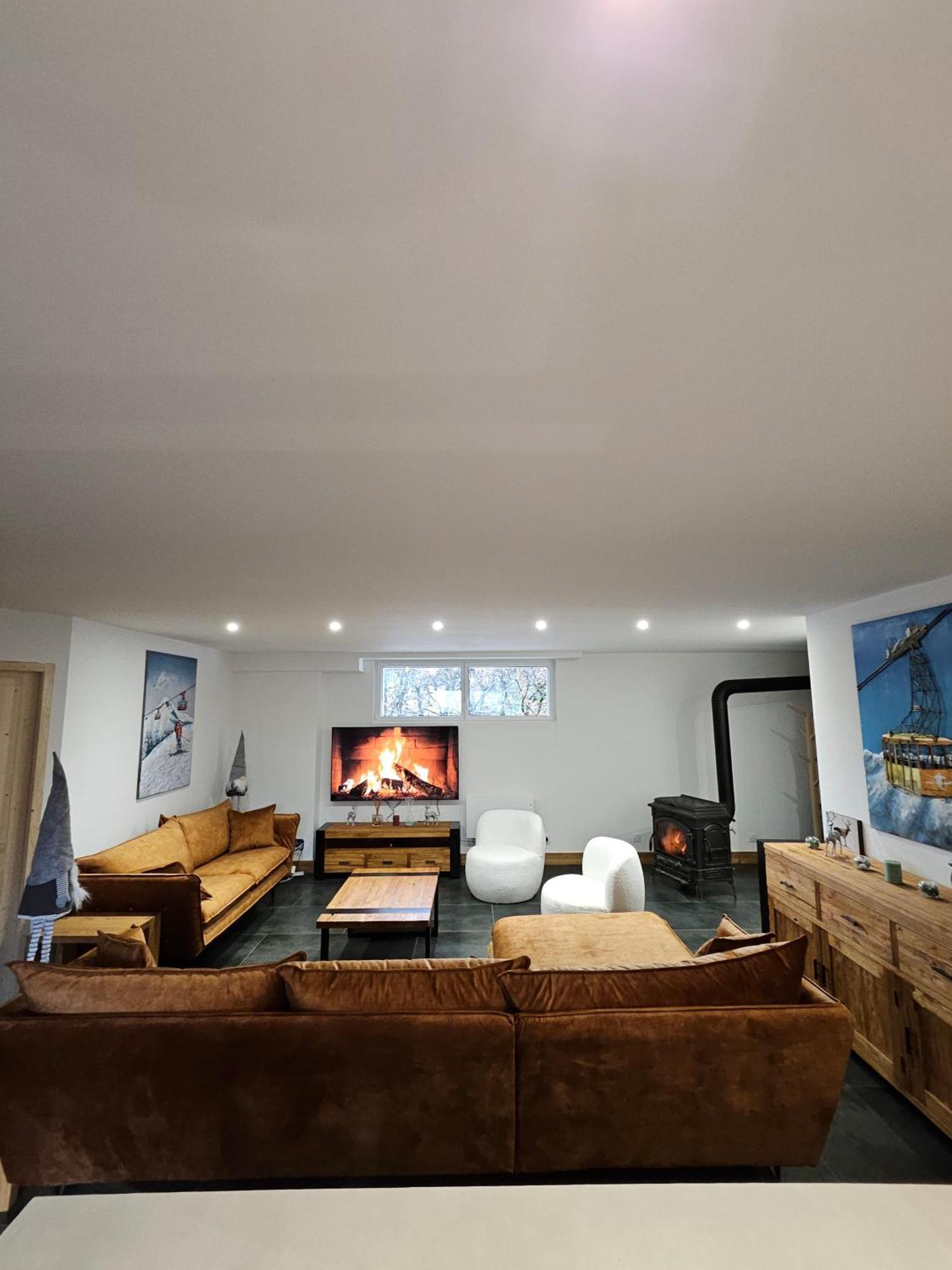 Les Fees Mer : Appart 150 M² Hypercentre Calme 10P Chamonix Buitenkant foto