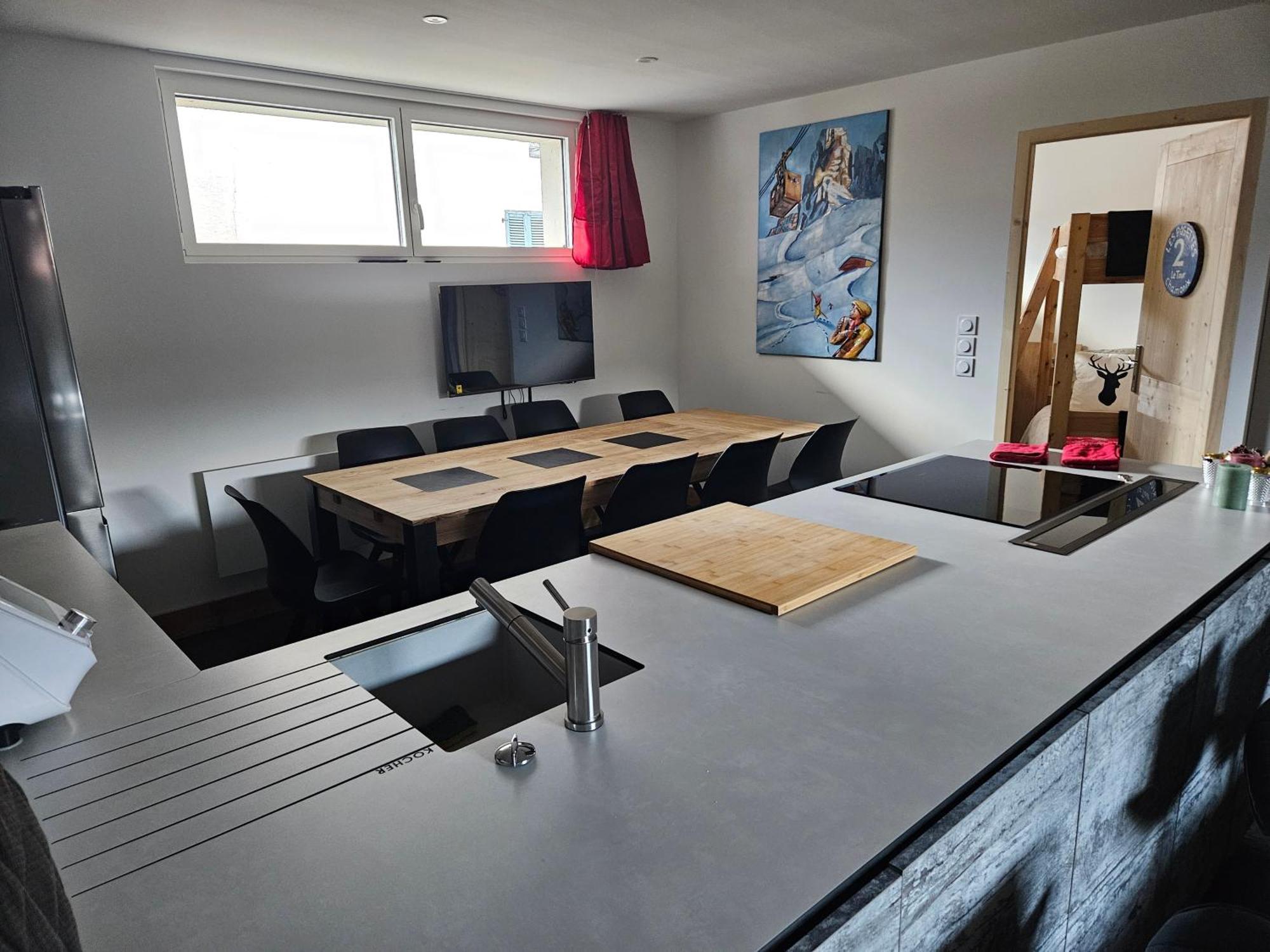Les Fees Mer : Appart 150 M² Hypercentre Calme 10P Chamonix Buitenkant foto